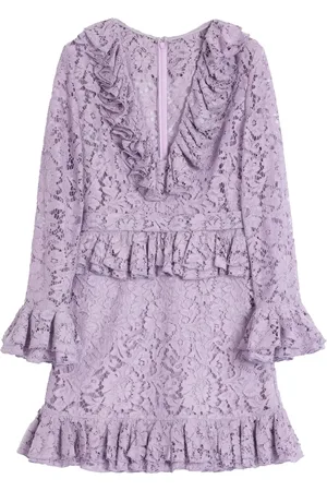 VALENTINO GARAVANI Heavy-lace mini dress
