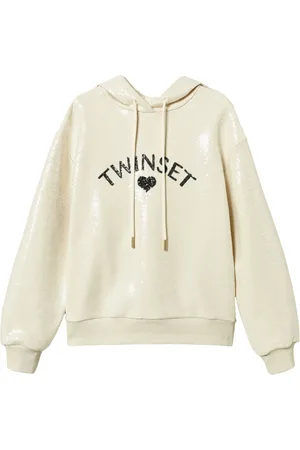 Twin-Set Logo-embellished hoodie