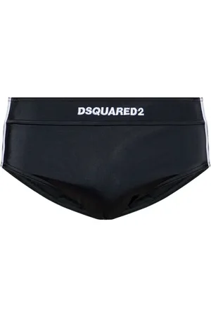 Dsquared2 Logo-embroidered swim trunks