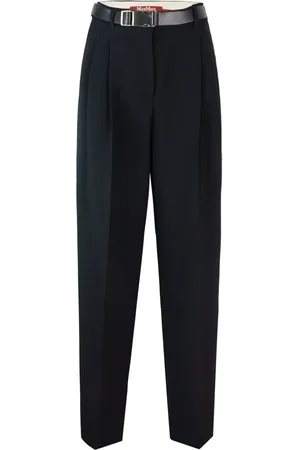 Max Mara Belted straight trousers