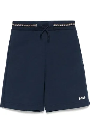 HUGO BOSS Raised-logo shorts