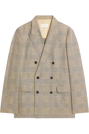 DRIES VAN NOTEN Checked blazer