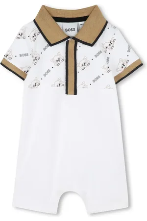 HUGO BOSS Logo-print romper