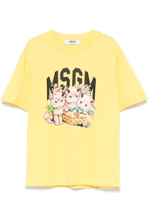 Msgm Graphic-print T-shirt