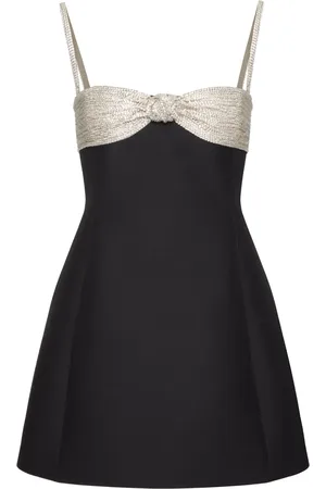 VALENTINO GARAVANI Crepe Couture mini dress