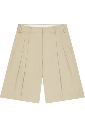 LANEUS Gabardine bermuda shorts