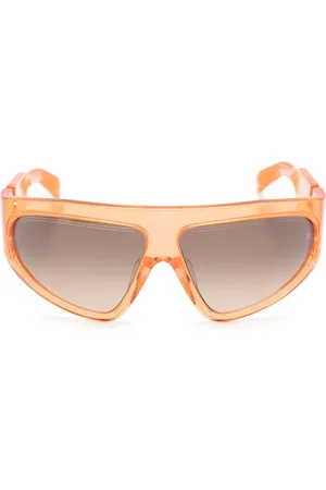 Balmain Shield-frame tinted sunglasses