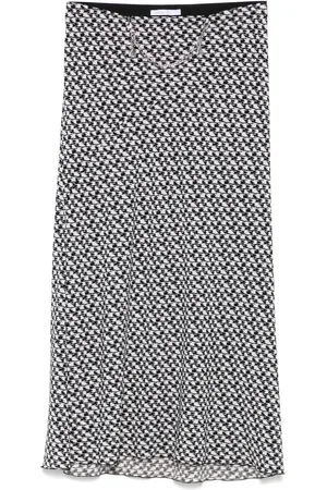 Patrizia Pepe Jewel-detail midi skirt