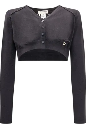 Twin-Set Logo-plaque cardigan