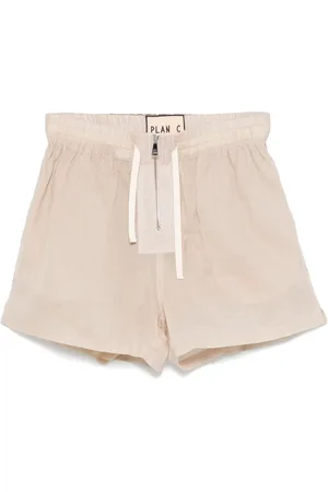 Plan C Cotton organza shorts