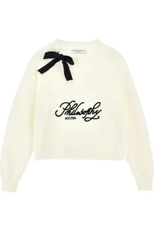 PHILOSOPHY DI LORENZO SERAFINI Bow-detail jumper