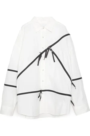 YOSHIO KUBO Zip Line shirt