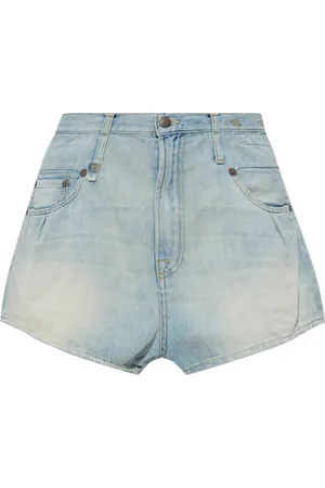 R13 Denim shorts