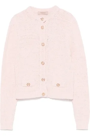 Twin-Set Logo-buttons cardigan
