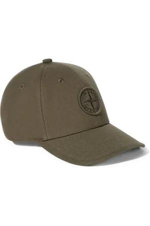 Stone Island Logo-embroidered cap