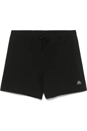 Moose Knuckles Logo-patch swim shorts