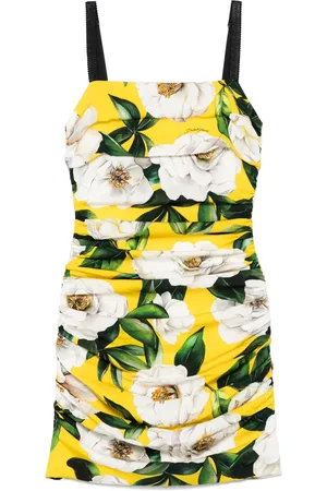 Dolce & Gabbana Floral-print mini dress