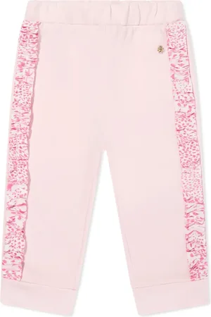 Roberto Cavalli Ruffle-detailing track pants