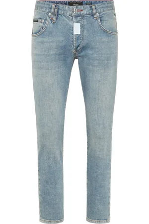 Philipp Plein Logo-plaque jeans