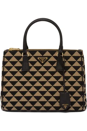 Prada Medium Symbole embroidered tote bag