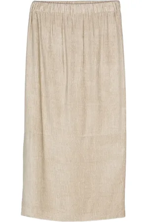 ALYSI Striped midi skirt