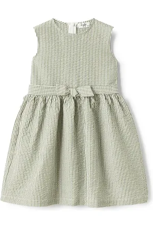 Il gufo Striped mini dress