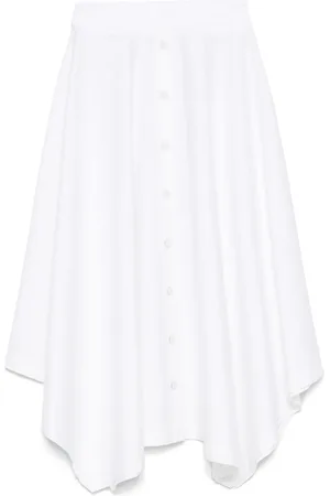 PESERICO SIGN A-line midi skirt