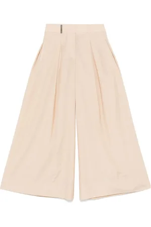 PESERICO SIGN Pleated palazzo pants
