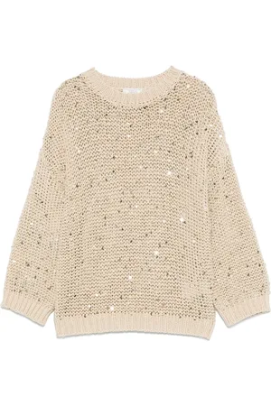 PESERICO SIGN Sequin-embellished sweater