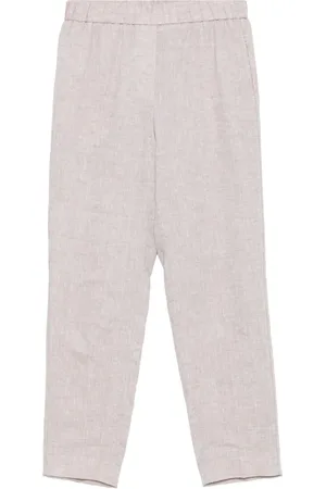 PESERICO SIGN Bead-detail trousers