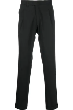 BRIGLIA Off-centre fastening trousers