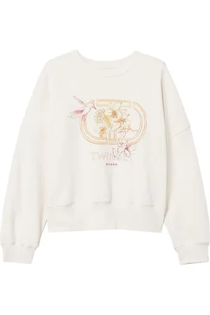 Twin-Set Hummingbird-print sweatshirt