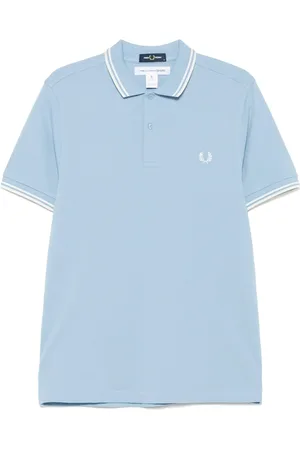 Comme des Garçons X Fred Perry striped-trim polo shirt