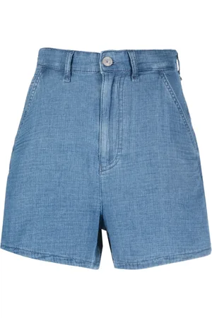 Emporio Armani High-waisted denim shorts