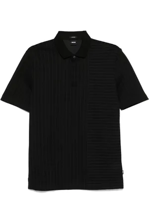 HUGO BOSS Mixed-stripes polo shirt