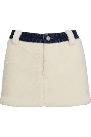 SER.O.YA Karissa Teddy denim skirt