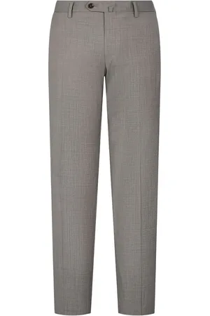 MAN ON THE BOON. Wool tailored trousers