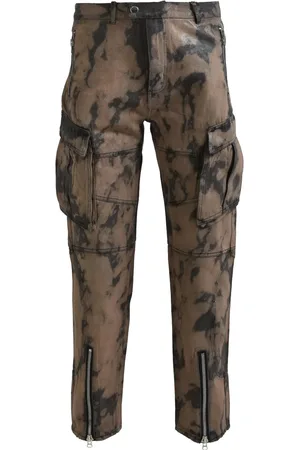 Breathe Abstract-print trousers