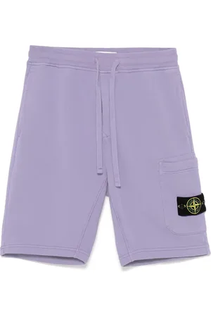 Stone Island Compass-badge track shorts