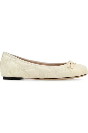 VALENTINO GARAVANI Leather ballerina shoes