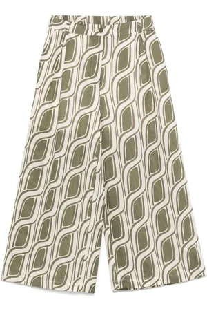 Liu Jo Abstract-print trousers