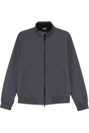 EA7 Logo-print jacket