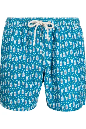MC2 SAINT BARTH All-over graphic-print swim shorts