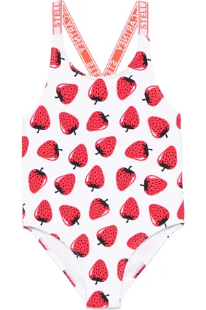 Stella McCartney Strawberry-print swimsuit