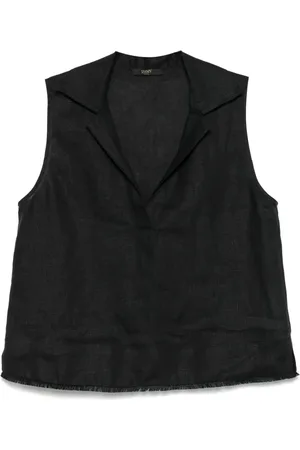 SEVENTY BY SERGIO TEGON Sleeveless linen top