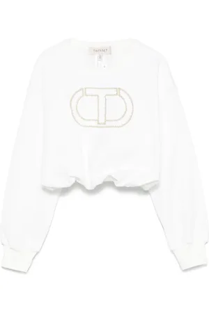 Twin-Set Bead-detail sweatshirt