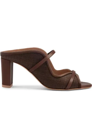 MALONE SOULIERS Norah 70mm raffia sandals