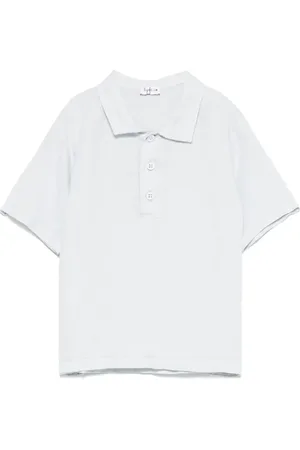 Il gufo Linen polo shirt
