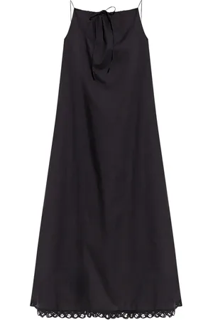 By Malene Birger Lace-trim maxi dress