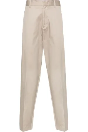 Emporio Armani Mid-rise tapered trousers